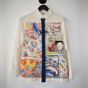 Tsumori Chisato silk blouse - JP 2